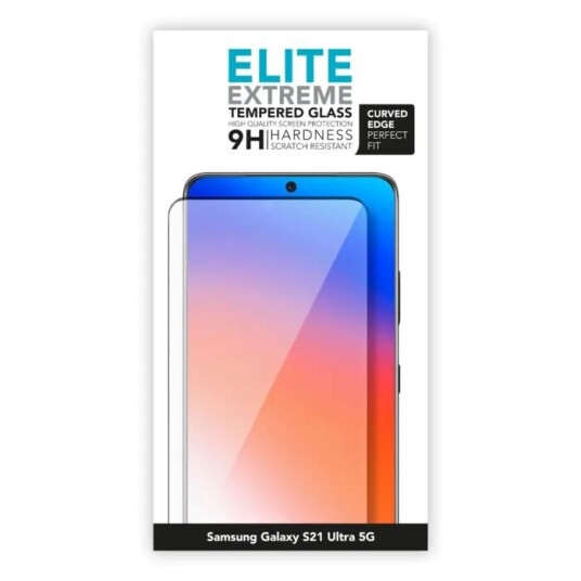 Linocell Elite Extreme Curved Skjermbeskytter for Galaxy S21 Ultra