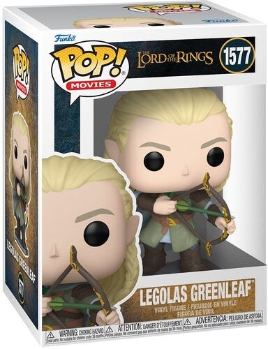 Funko POP Legolas Ringenes Herre Collectible Figur med Visningseske Funko POP Legolas Ringenes Herre Collectible Figur med Visningseske