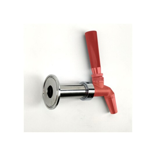 1.5" x Sanitary NukaTap Tri-Clamp Shank sample port i rustfritt stål