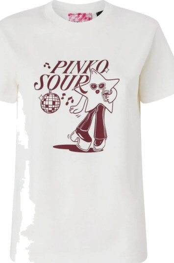 Pinko Dame Topper Hvit M, Pinko Dame Topper Hvit M,
