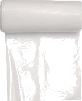 Spandepose 15Ltr B370xl500mm 15My Ldpe Med Fals Kompakt Hvid,40 Stk/Rl   40 Stk.