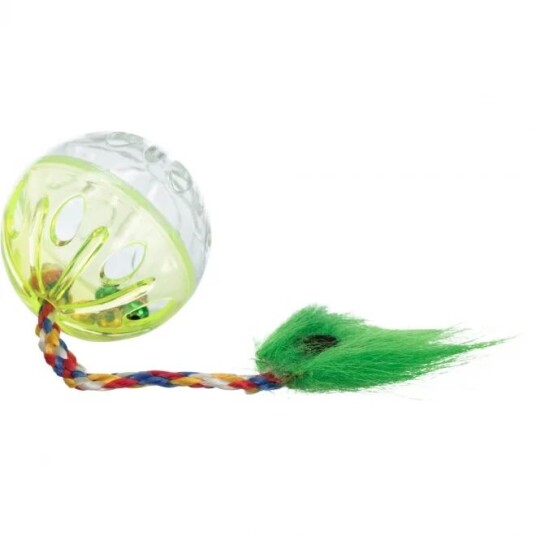 Trixie Lekeball Med Svans 4 cm 4-Pakk Trixie Lekeball Med Svans 4 cm 4-Pakk