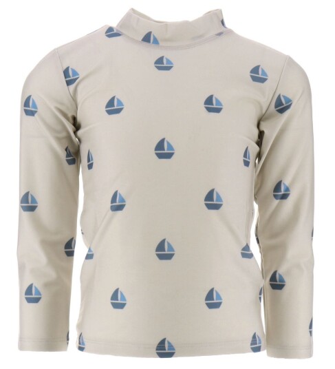 Petit Crabe Badetop Sydney UV50+ Sand Båt 2 3 år 92 98 Badetøy Beige