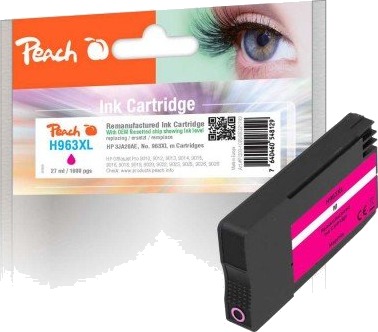 Peach PI300 1029 XL magenta blekkpatron 27 ml