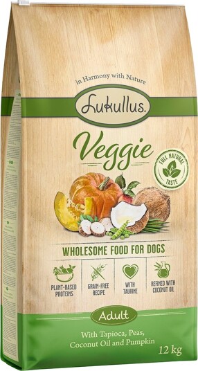 Lukullus Tørrfôr 2 X 10 Hundefôr Veggie Kornfritt 12 15 kg 2 X 12 kg