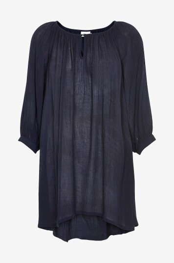 KAFFE - Tunika Amber Tunic - Blå KAFFE - Tunika Amber Tunic - Blå