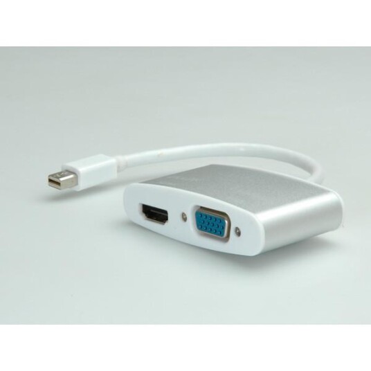 ROLINE Cableadapter 4K, MiniDP - VGA/HDMI, M/F ROLINE Cableadapter 4K, MiniDP - VGA/HDMI, M/F