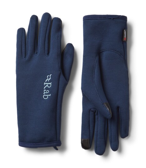 Rab Power Stretch Contact Gloves Wmns Deep Ink L
