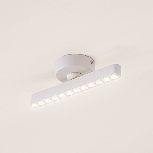 Lindby LED-spotlight Eldrin hvit 1 lyskilde lyspunkter