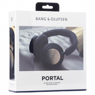 Bang & Olufsen Beoplay Portal - Hodetelefoner med mikrofon - full størrelse - Bluetooth / 2,4 GHz radiofrekvens - trådløs, kablet - aktiv støydemping - 3,5 mm jakk, USB-C - marineblå Bang & Olufsen Beoplay Portal - Hodetelefoner med mikrofon - full størrelse - Bluetooth / 2,4 GHz radiofrekvens - trådløs, kablet - aktiv støydemping - 3,5 mm jakk, USB-C - marineblå
