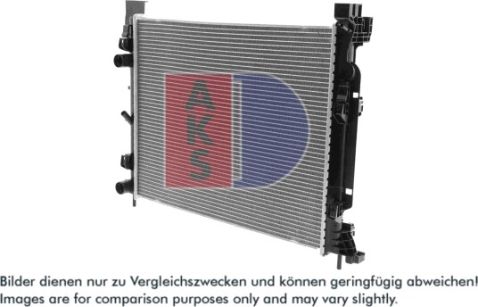 AKS DASIS 180086N Radiator motorkjøling