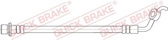 Bremseslange QUICK BRAKE 58.008
