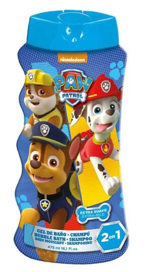 Paw Patrol 2in1 Bubblebath & Shampoo 475ml Paw Patrol 2in1 Bubblebath & Shampoo 475ml