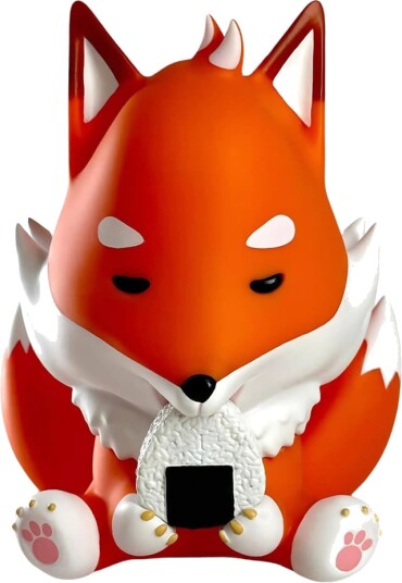 Plastoy Mogu Pets actionfigur Kitsune Onigiri