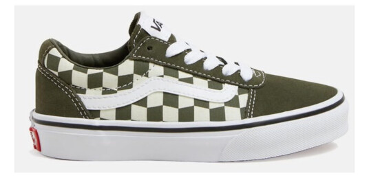 Vans Ward Distort Check Grape Leaf 35 (Us 4) Sko