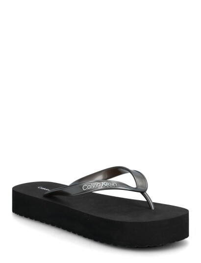 Calvin Klein Flatform Flip Flop Met Tpu Black 41
