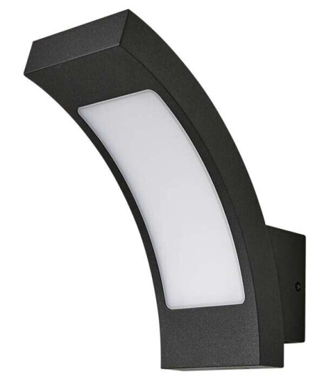 Lucande Grafittgrå LED-utevegglampe Juvia - IP54 Lucande Grafittgrå LED-utevegglampe Juvia - IP54