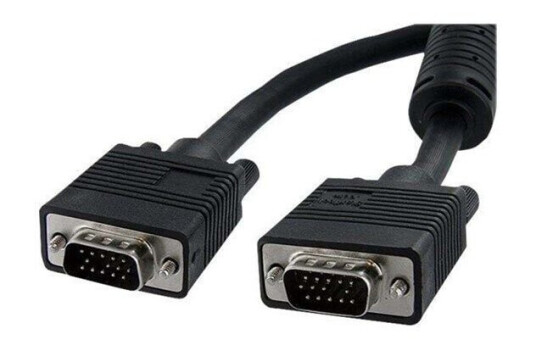 StarTech VGA-kabel 1m HD-15 M/M Svart med høy oppløsning StarTech VGA-kabel 1m HD-15 M/M Svart med høy oppløsning