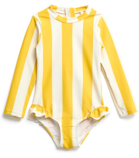 Nordbjörn Sandsjön UV-Drakt Yellow Stripe 110-116