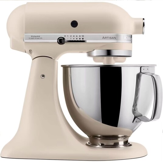 KitchenAid Artisan 5KSM125EFL Kjøkkenmaskin 4,8 liter Fresh Linen KitchenAid Artisan 5KSM125EFL Kjøkkenmaskin 4,8 liter Fresh Linen