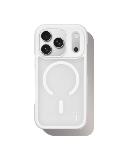iDeal Of Sweden iPhone 17 Pro Max Ideal Bumper Deksel MagSafe Kompatibel Cloudy White