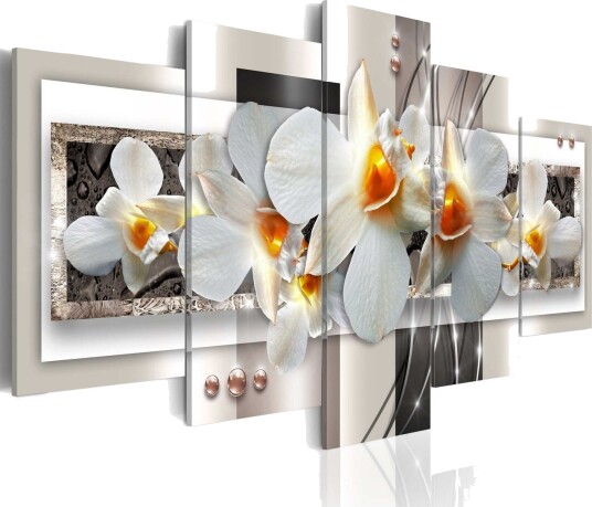 Bilde White Discretion 200x100 Artgeist sp. z o. o.