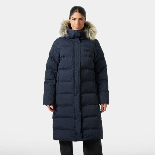 Helly Hansen Aria Long Parka Dame Marineblå M
