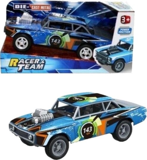 Metall Racerbil Med Friksjonsdrift