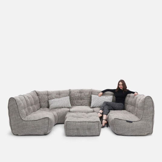 Mod 6 Lounge Max Modulsofa Eco Weave Mod 6 Lounge Max Modulsofa Eco Weave