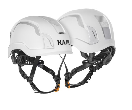 KASK Zenith X HI VIZ Sikkerhetshjelm uventilert Hi-Vis Hvit Hodebeskyttelse KASK Zenith X HI VIZ Sikkerhetshjelm uventilert Hi-Vis Hvit Hodebeskyttelse