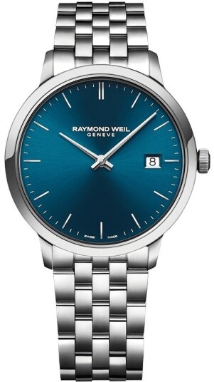 Raymond Weil Herreklokke 5485 ST 50001 Toccata Blå/Stål Ø39 mm Raymond Weil Herreklokke 5485 ST 50001 Toccata Blå/Stål Ø39 mm