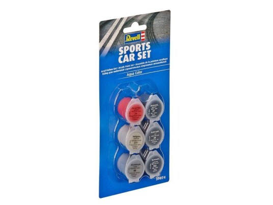 Revell Sportsbil Akrylmaling Sett 6x5ml