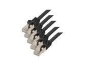 S-Conn RJ45-RJ45, m-m, 0.5m, 0,5 m, Cat7, S/FTP (S-STP), RJ-45, RJ-45