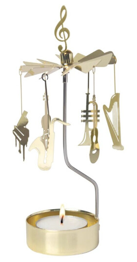 Pluto Design Musikk englespill Gull-metall