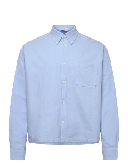 Weekday Oxford Boxy Shirt Blue L Weekday Oxford Boxy Shirt Blue L