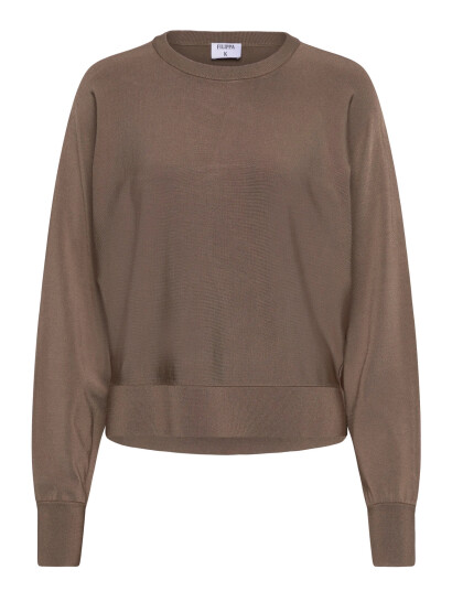 Filippa K Batwing Knit Sweater - Brown - S