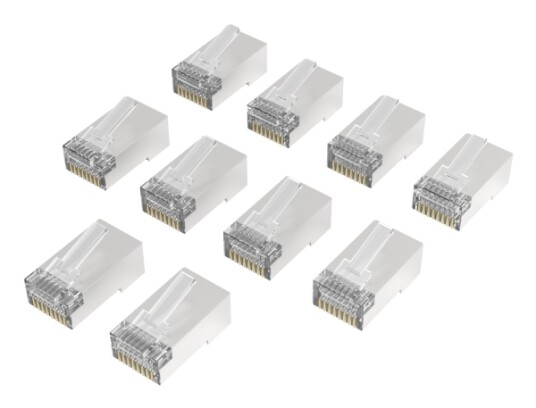 Hama 00300028 Cat6a Rj 45 Sølv Gjennomsiktig