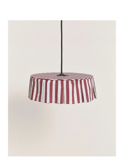 NOBODINOZ Pendant Lampshade Diam. 40Cm Vibes Red ONE SIZE x 40