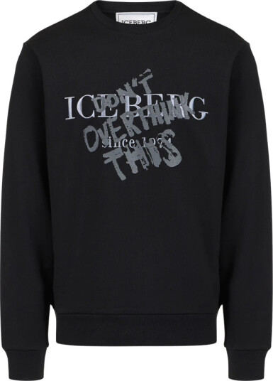 Iceberg Herre Gensere & Hettegensere Svart S, Iceberg Herre Gensere & Hettegensere Svart S,