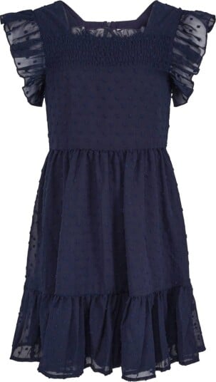 Vilje & Ve Linda Kjole Dark Navy (146 / 11 år)