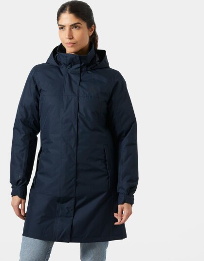 Helly Hansen Vancouver Insulated Raincoat Dame Marineblå Marineblå XL