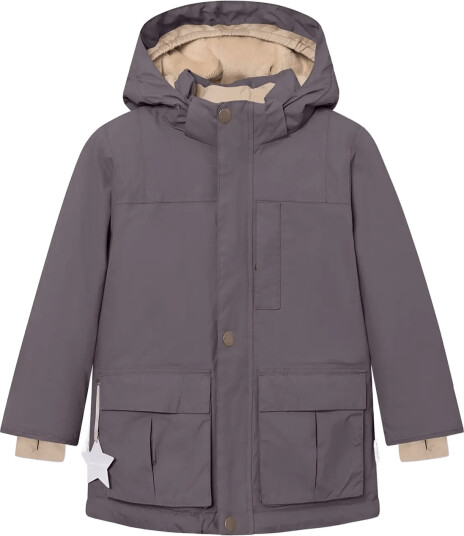 MINI A TURE Matkastorio Fleece Lined Winter Jacket. Grs   Purple   110