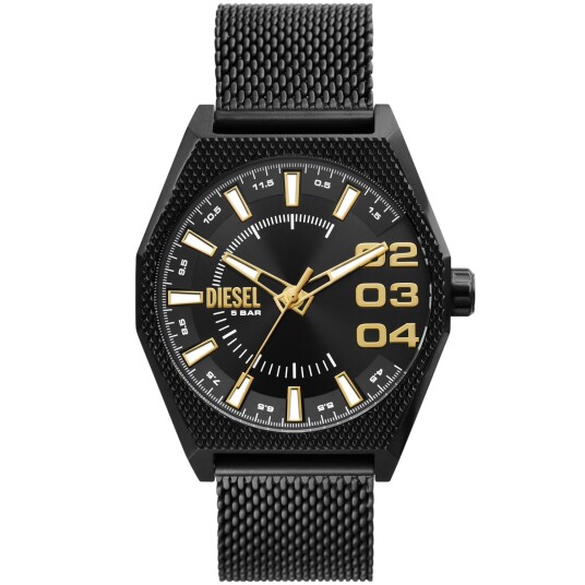 Diesel Scrapper DZ2194 - Herre - 43 mm - Analog - Kvarts urverk - Mineralglas Diesel Scrapper DZ2194 - Herre - 43 mm - Analog - Kvarts urverk - Mineralglas