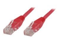 MicroConnect - Nettverkskabel - RJ-45 (hann) til RJ-45 (hann) - 25 m - UTP - CAT 6 - rød