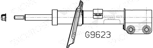 MONROE G9623 Støtdemper