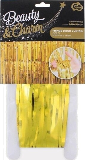 Godan Dekorativ Gardin Gull 90X240cm