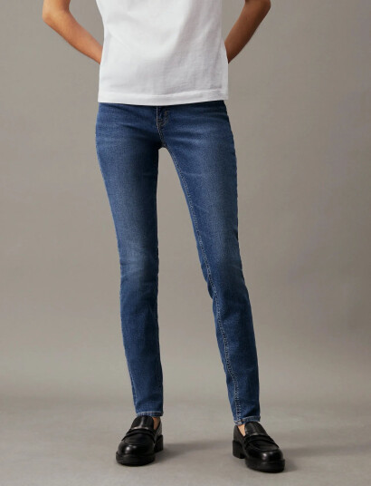Calvin Klein Jeans Mid Rise Skinny - Blue - 26 x 32