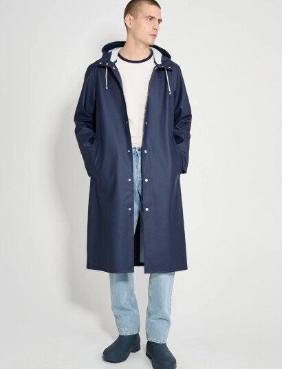 Stutterheim Stockholm Long Navy   Blue   S