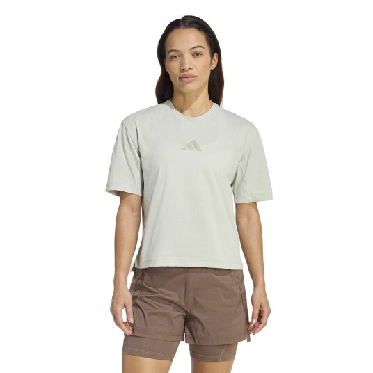 Adidas Women"s XPL Trail Tee Halo green L