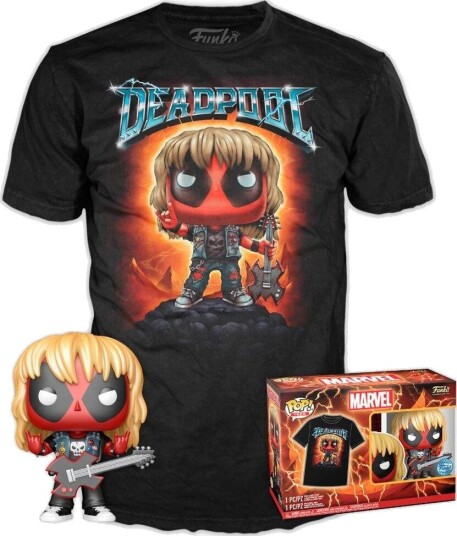 Northix Deadpool Heavy Metal popfigur samleobjekt av vinylleketøy